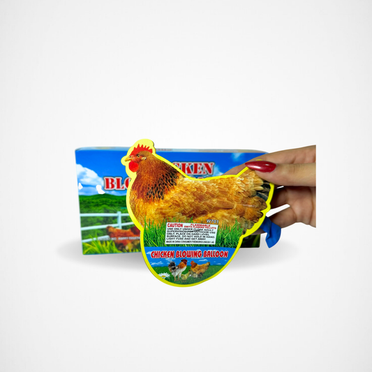 Chiken Blowing Ballon
