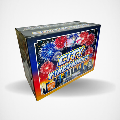 Torta City Fireworks 1100 Tiros