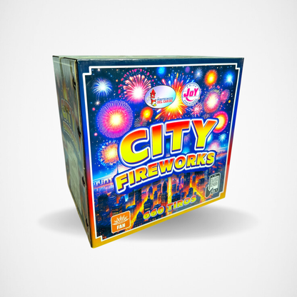 Torta City Fireworks 660 Tiros