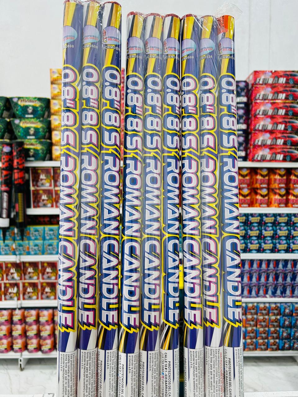 Candela Romana 0.8" 8 shots