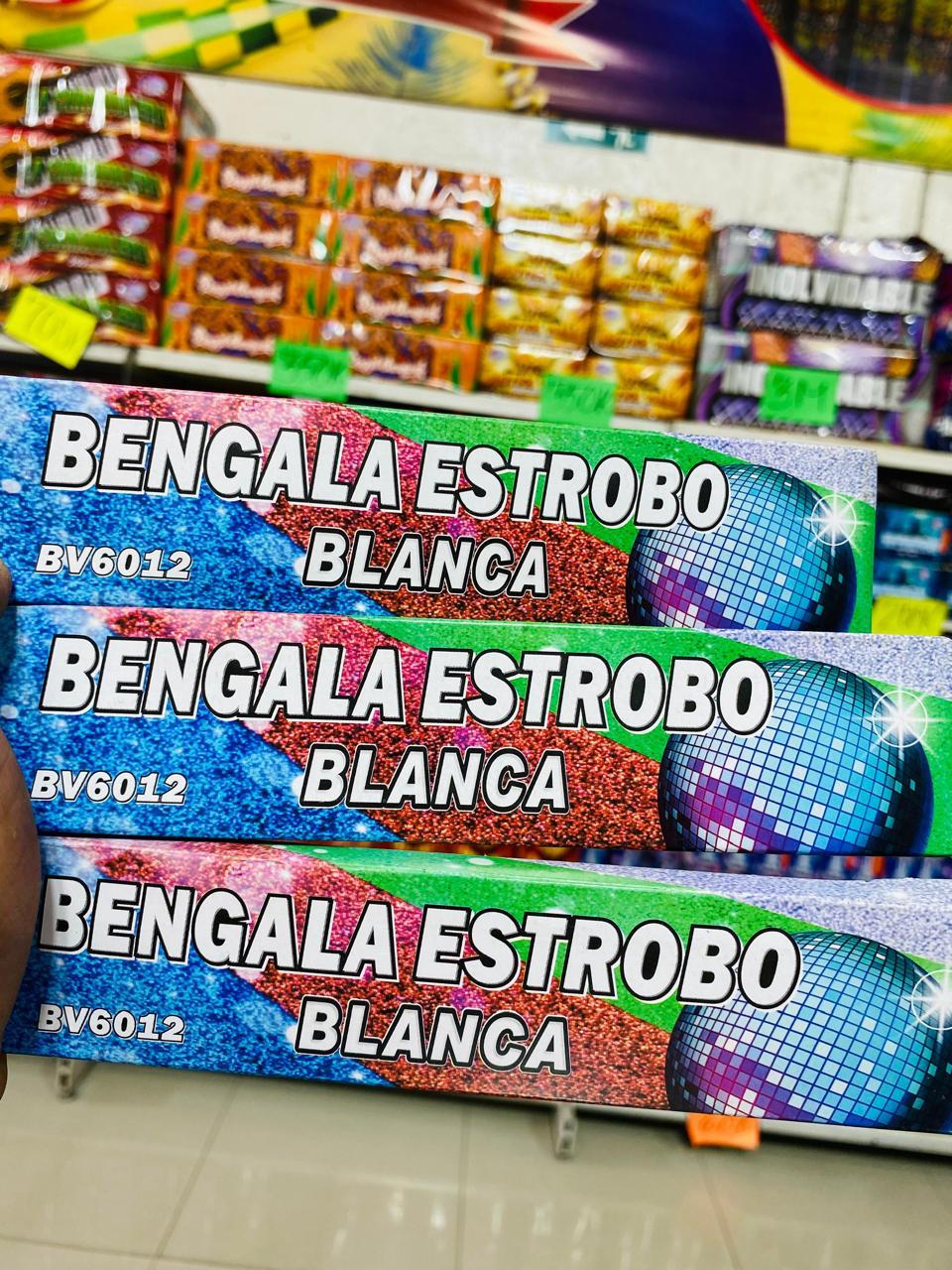 Bengala Estrobo x 5 unidades