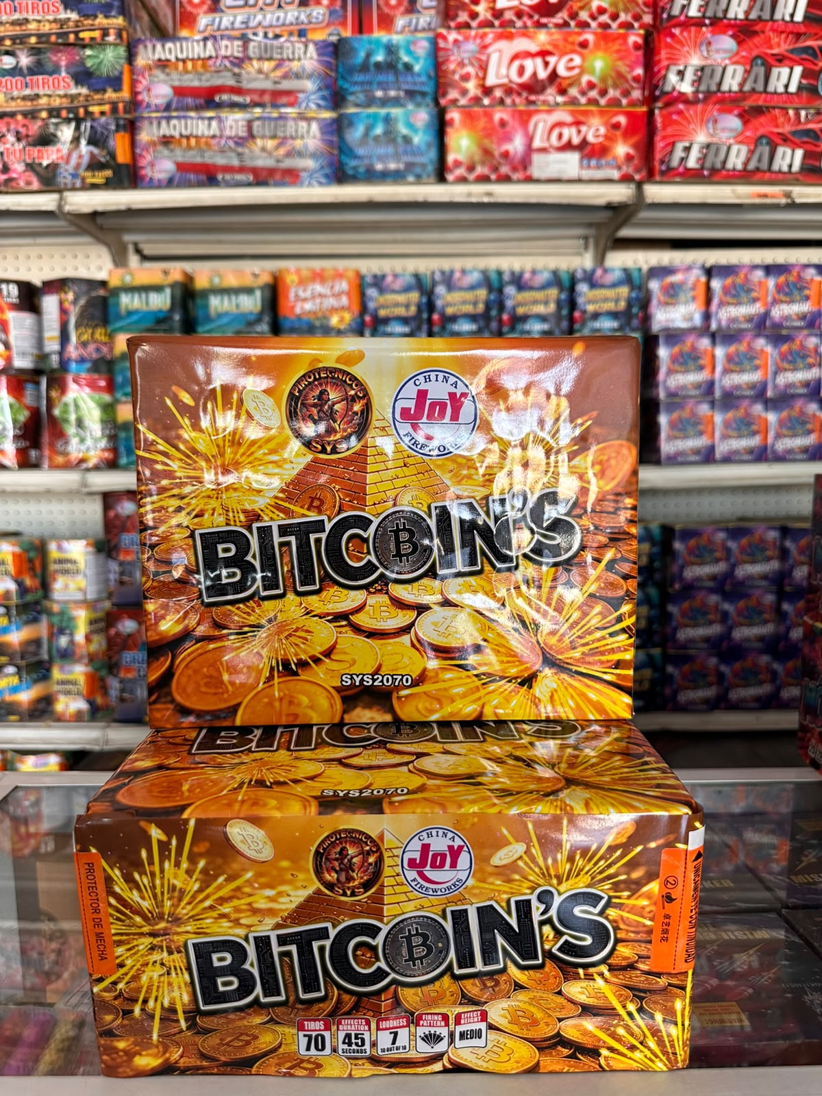 TORTA 70 T BITCOIN'S